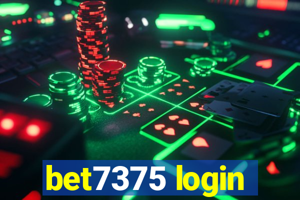 bet7375 login